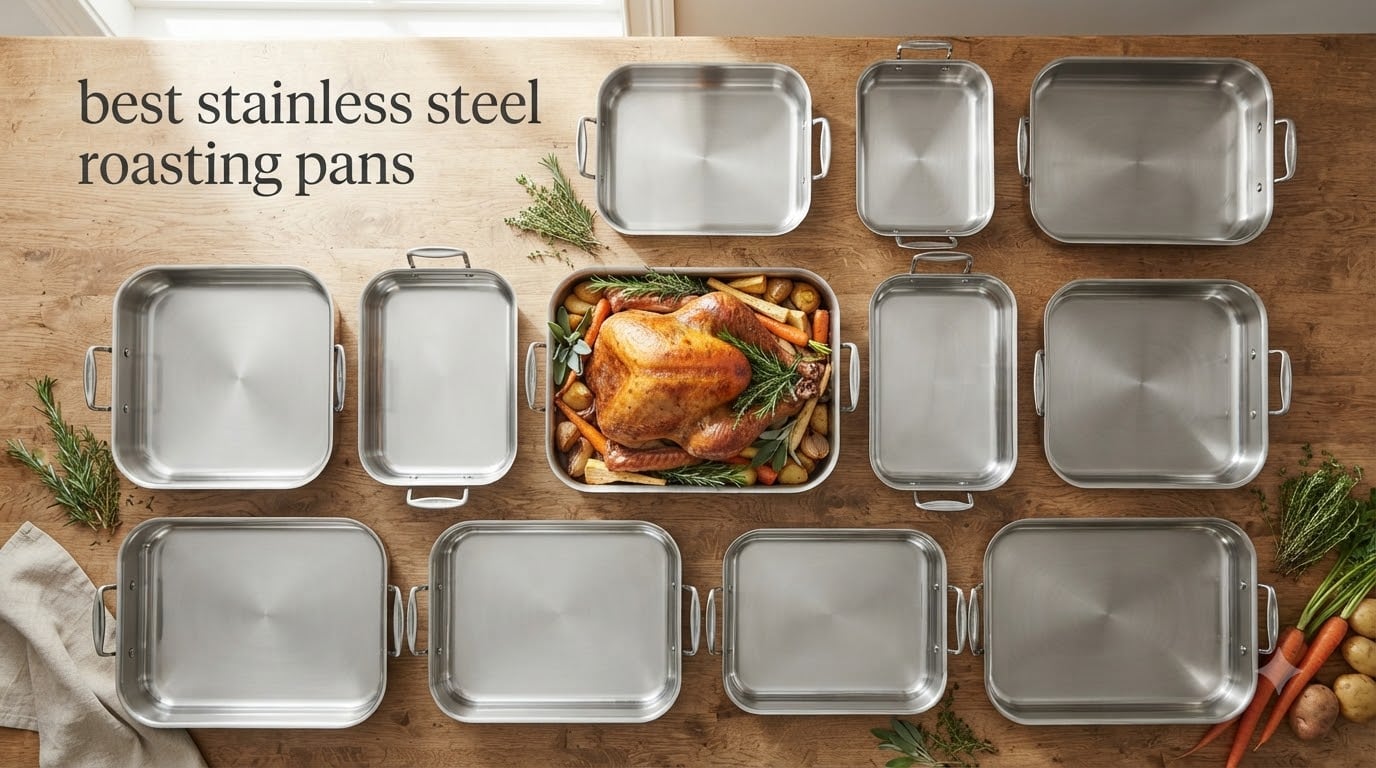 best stainless steel roasting pans