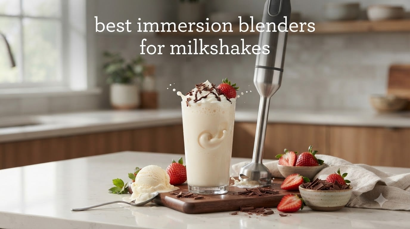 best immersion blenders for milkshakes
