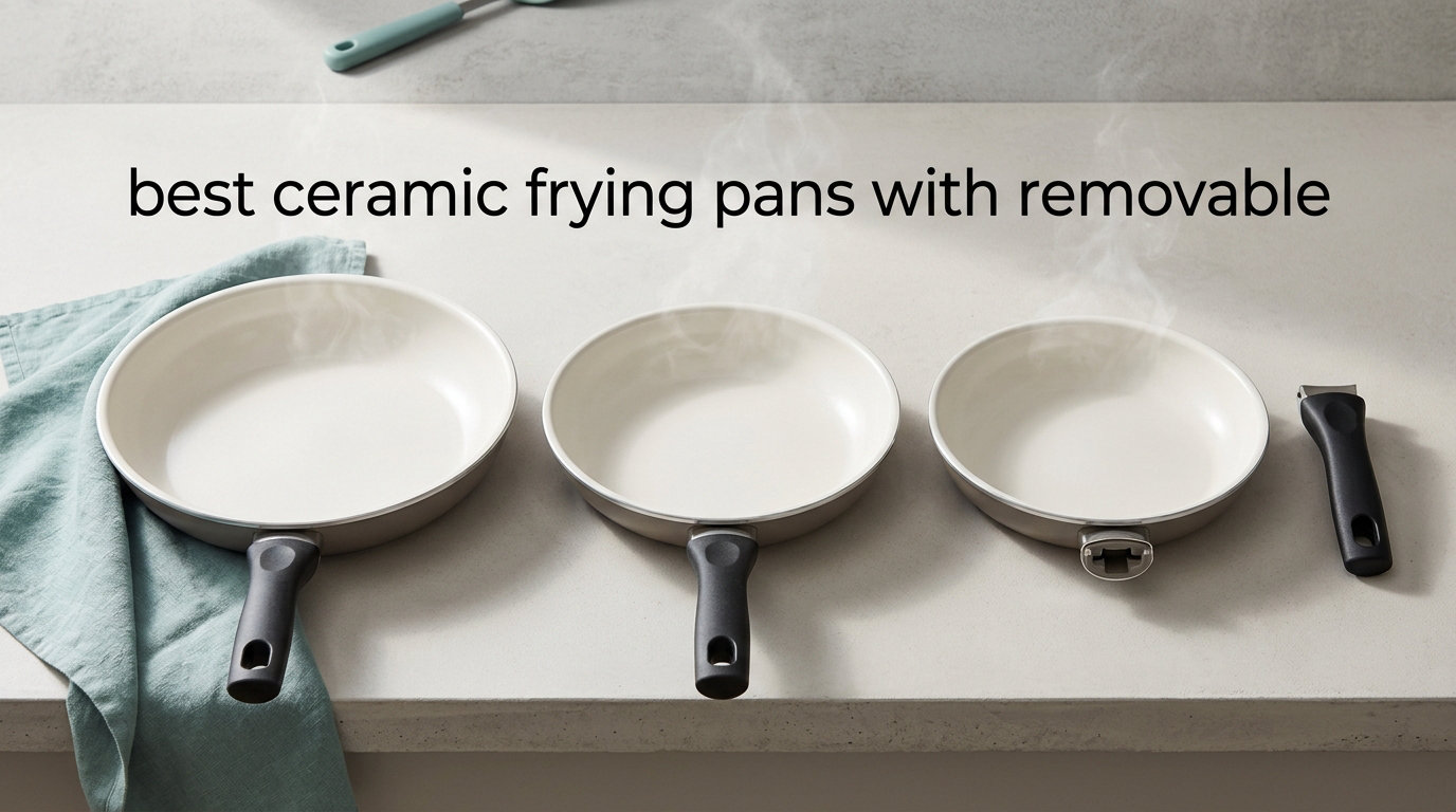 best ceramic frying pans with removable