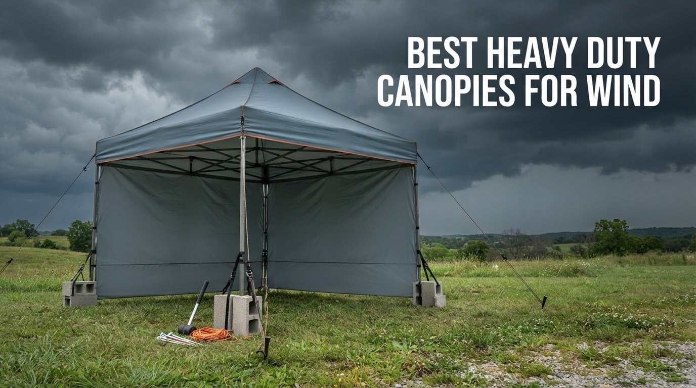 best heavy duty canopies for wind