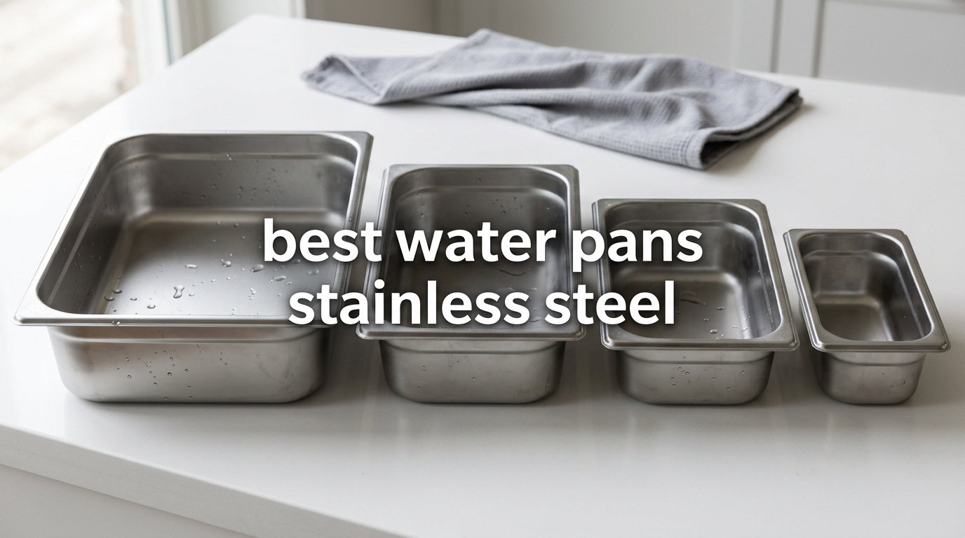 best water pans stainless steel
