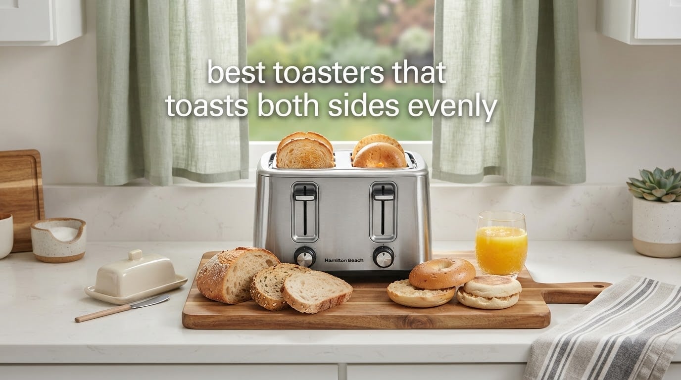 best toasters that toasts both sides evenly