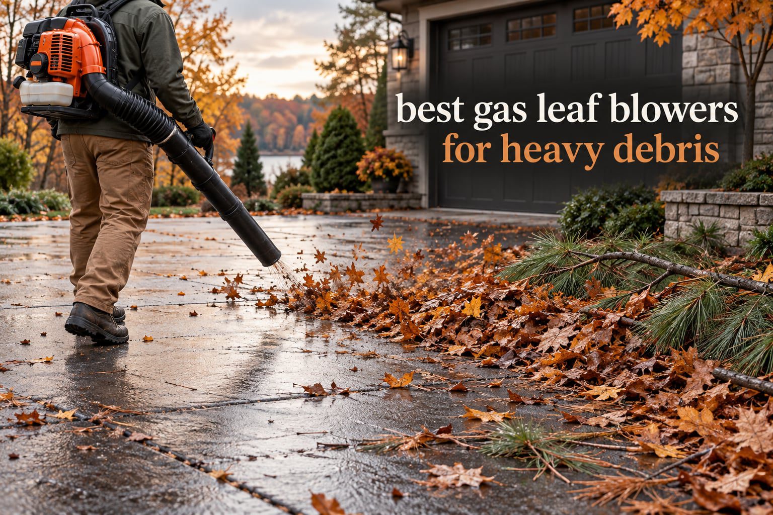 best gas leaf blowers for heavy debris