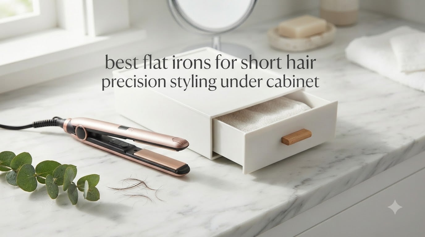 best flat irons for short hair precision styling under cabinet