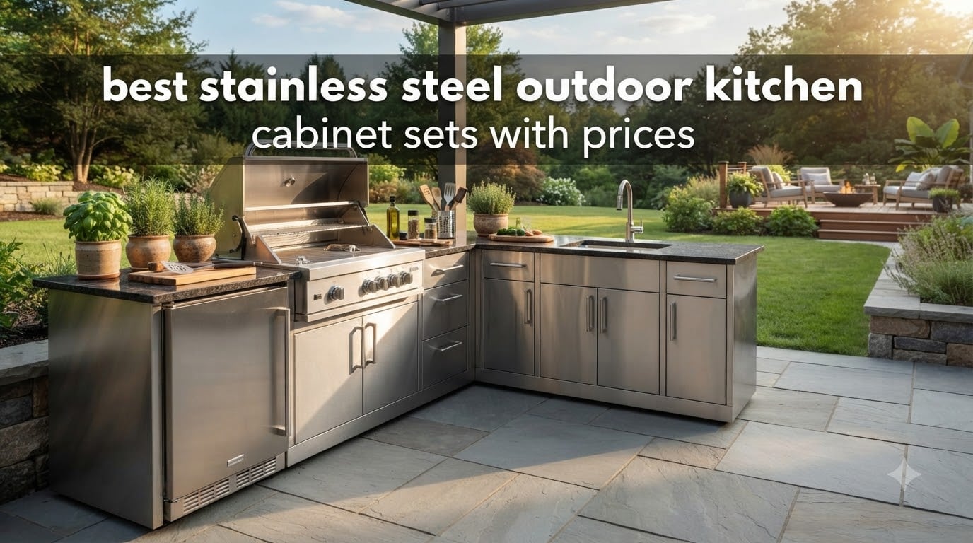 best stainless steel outdoor kitchen cabinet sets with prices