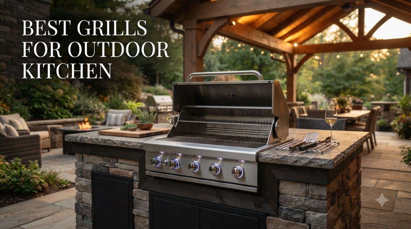 best grills for outdoor kitchen