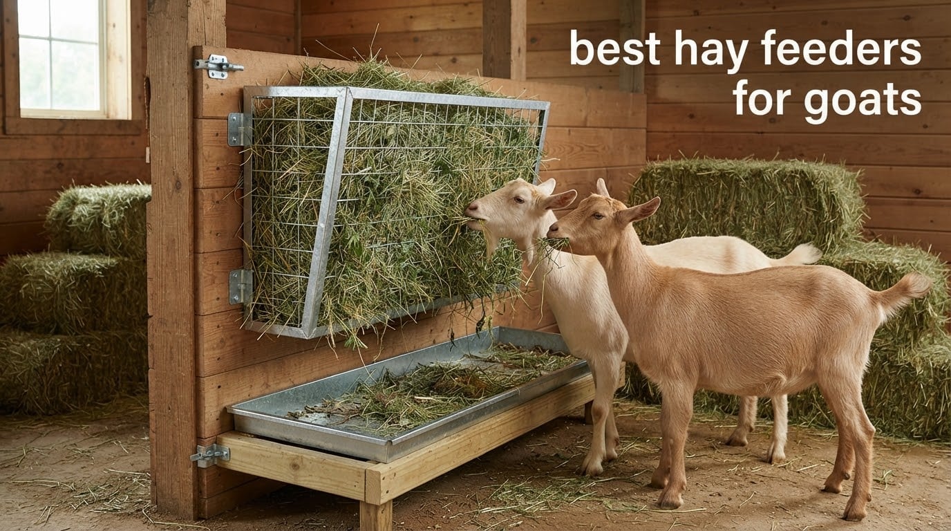 best hay feeders for goats