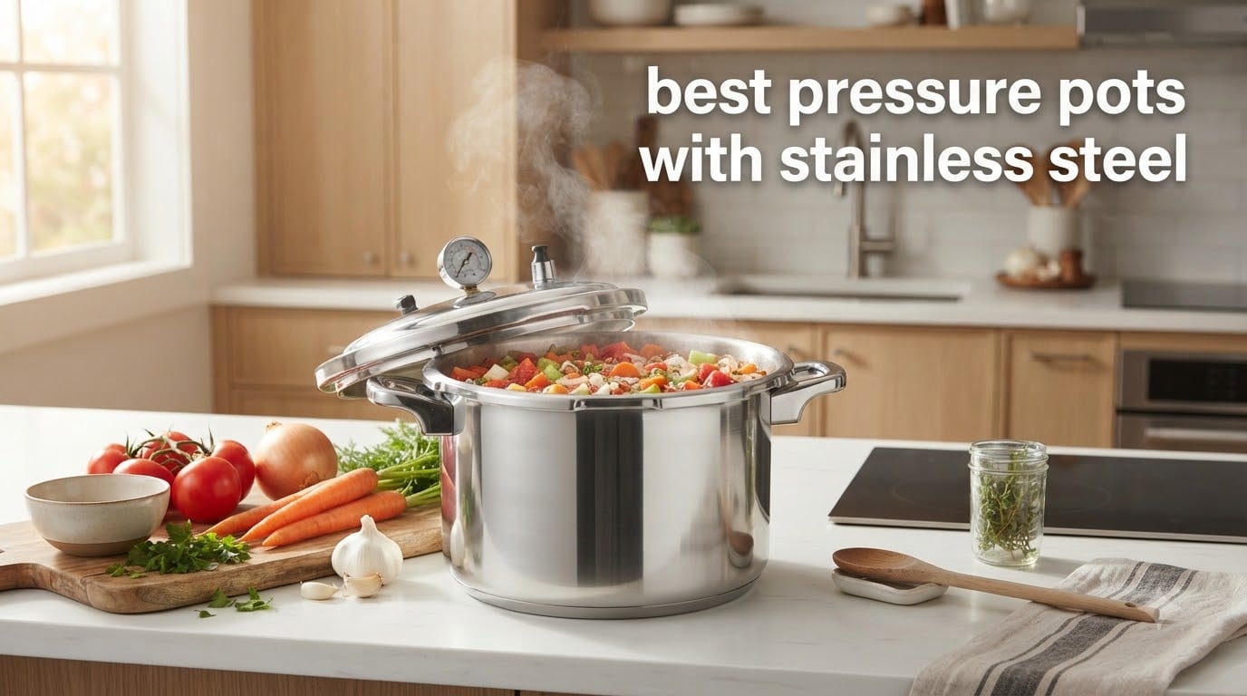 best pressure pots with stainless steel