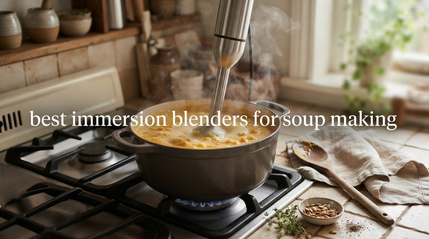 best immersion blenders for soup making