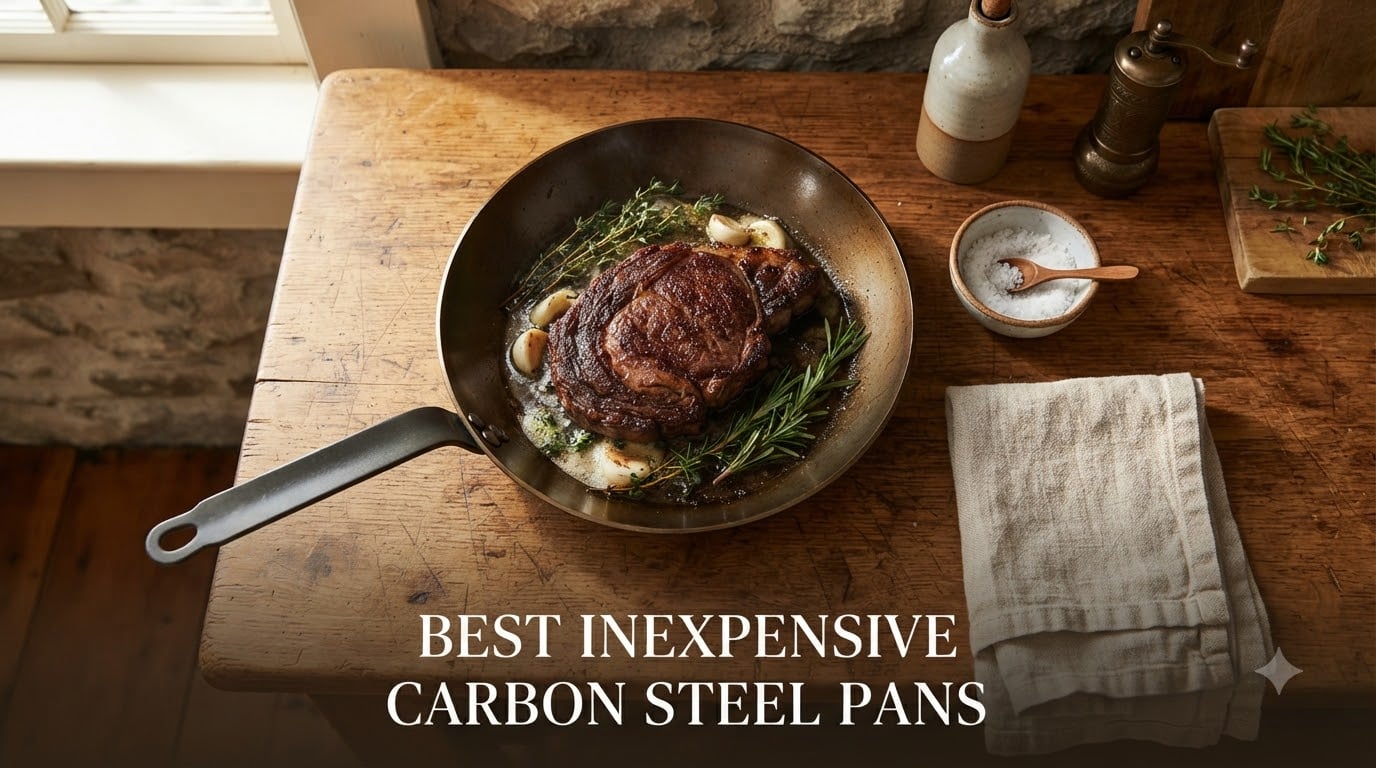 best inexpensive carbon steel pans