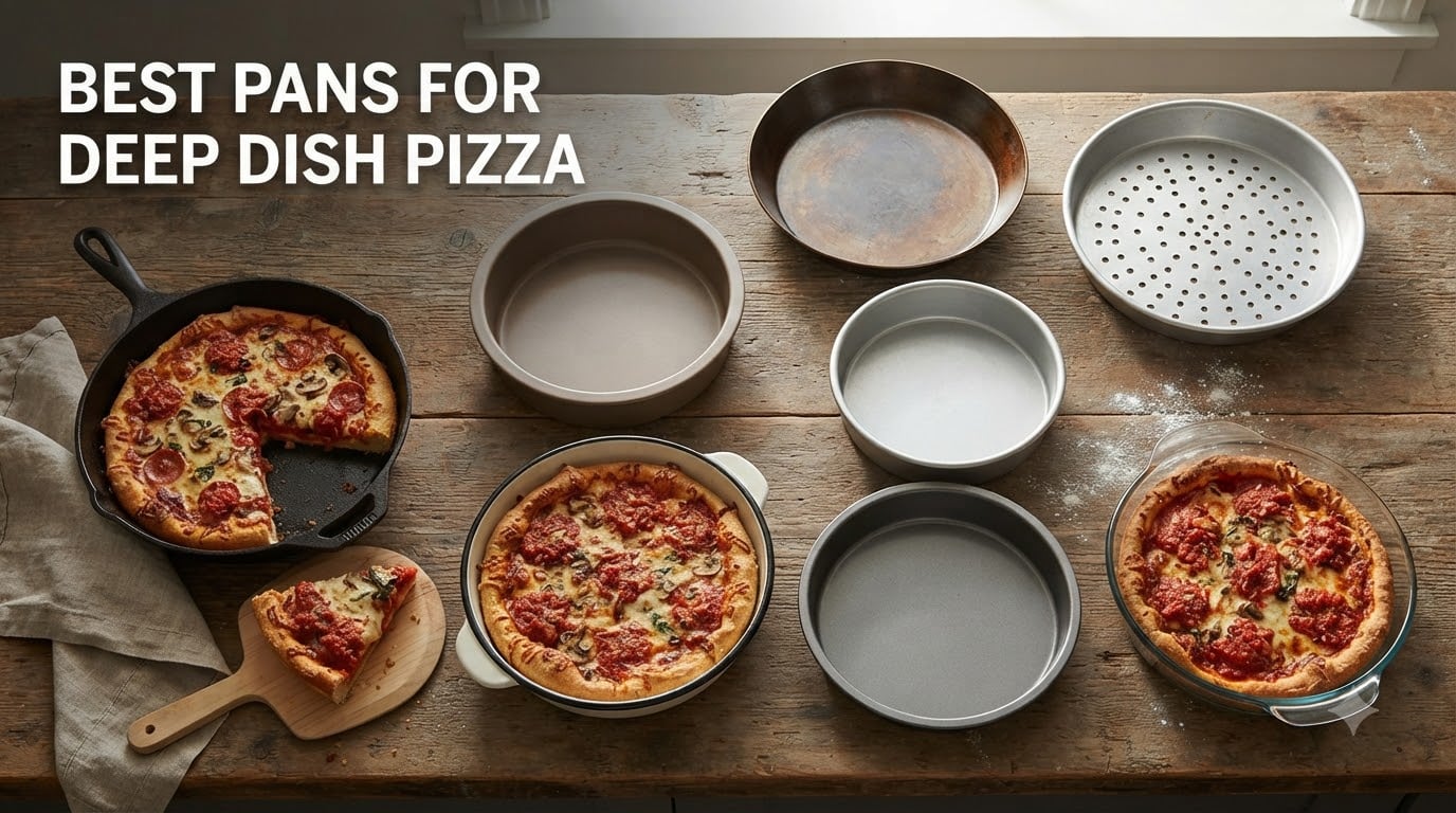 best pans for deep dish pizza