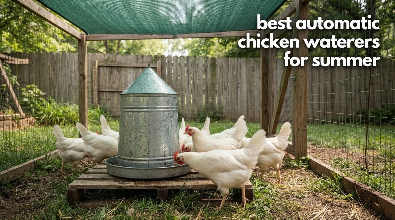 best automatic chicken waterers for summer