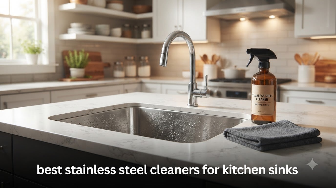 best stainless steel cleaners for kitchen sinks