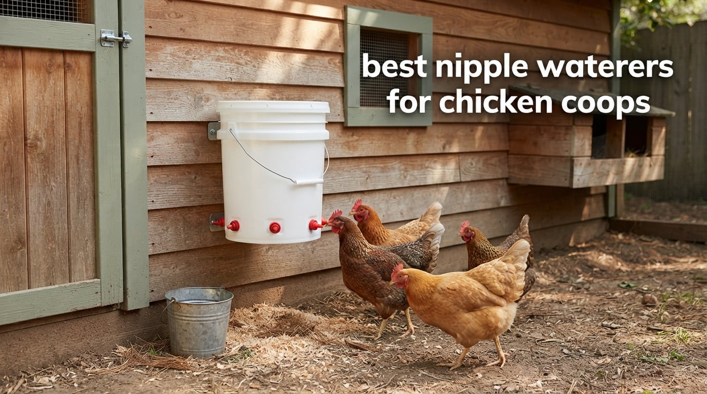 best nipple waterers for chicken coops
