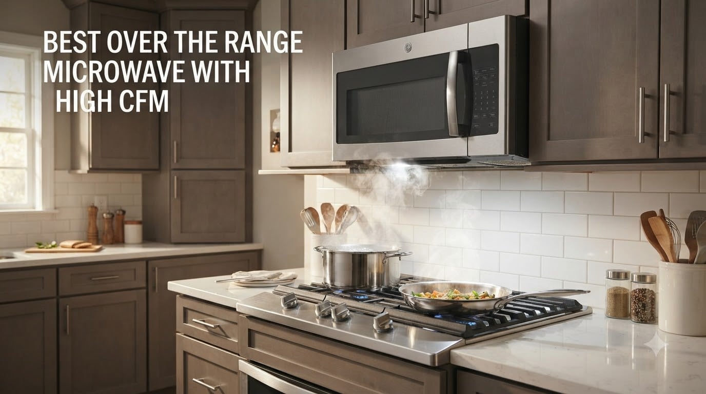 best over the range microwave with high cfm
