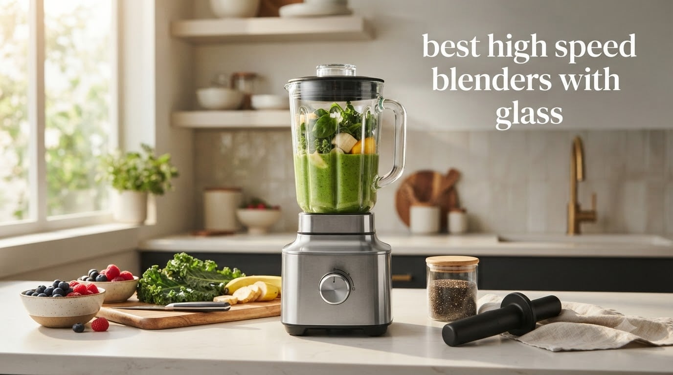 best high speed blenders with glass