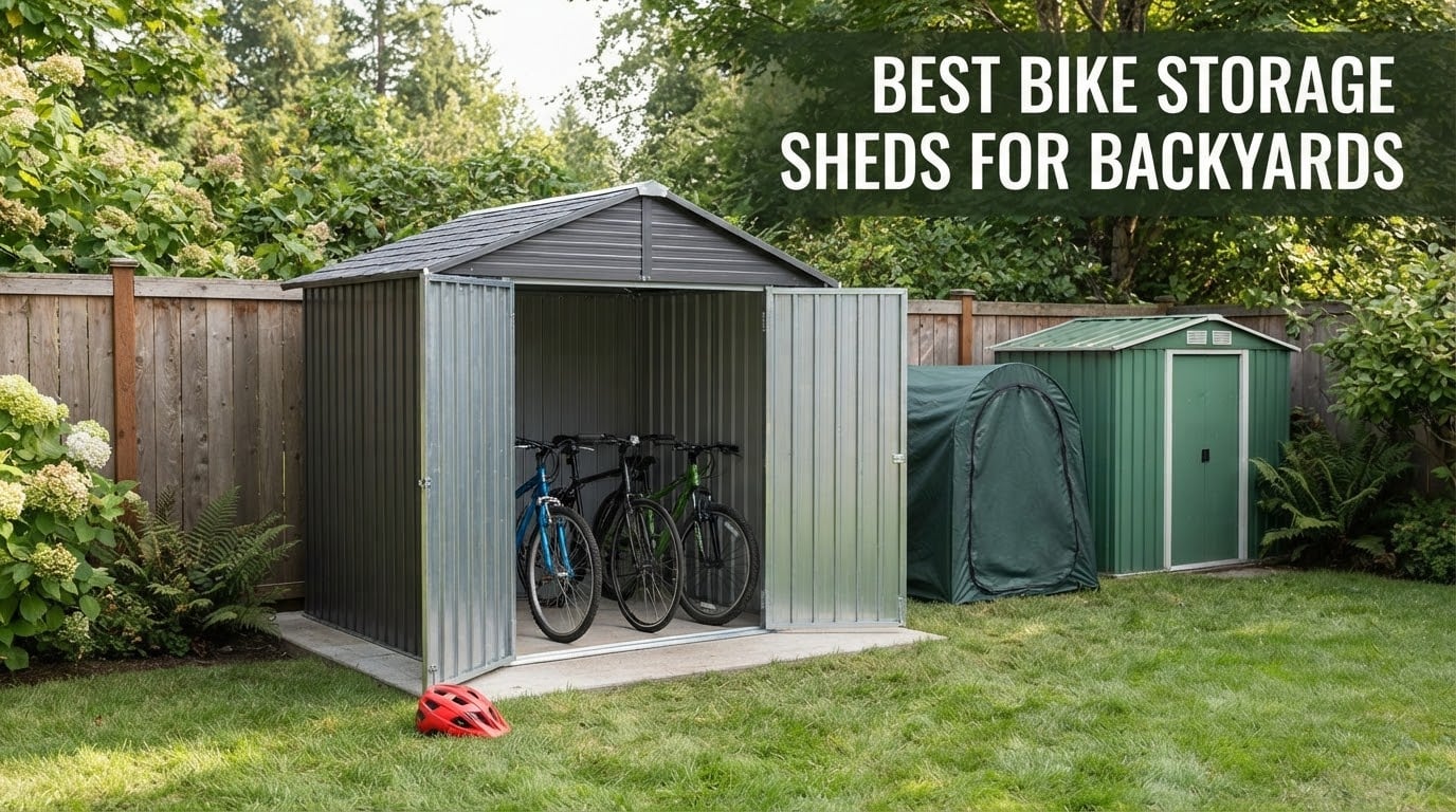 best bike storage sheds for backyards