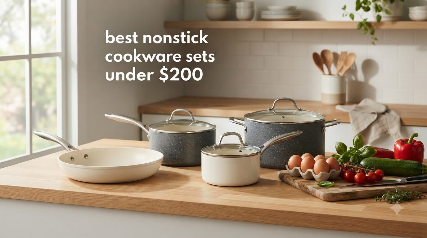 best nonstick cookware sets under $200
