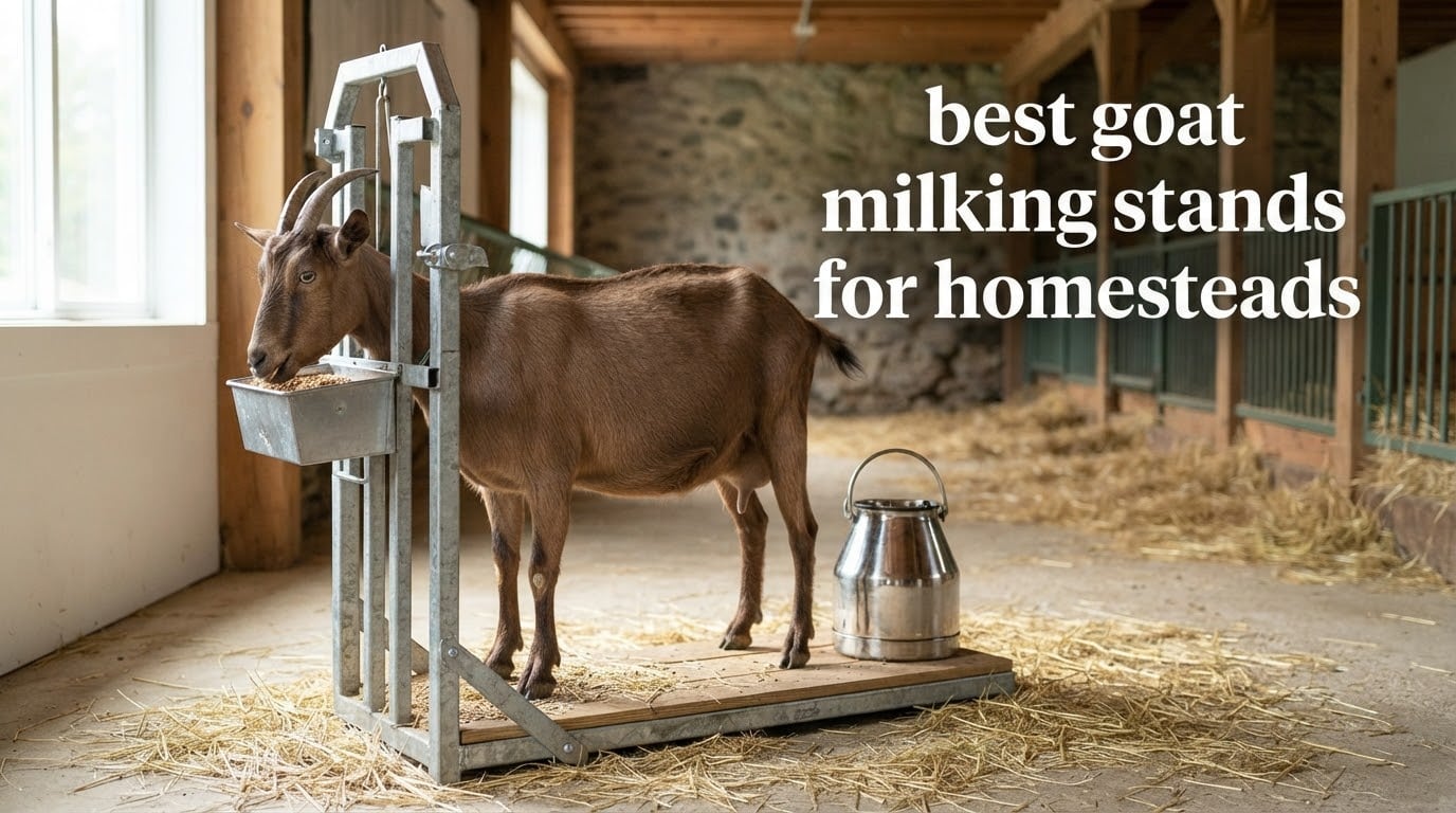 best goat milking stands for homesteads