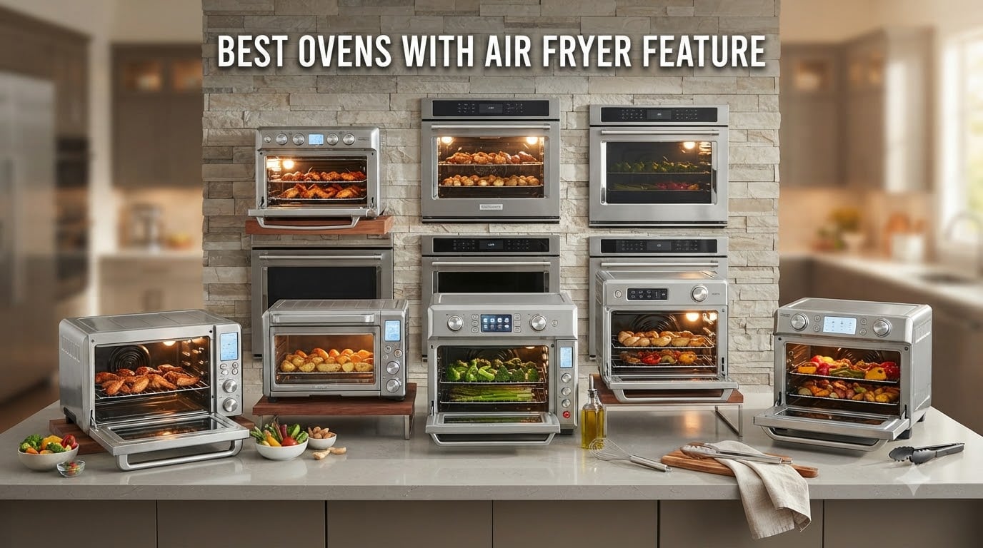 best ovens with air fryer feature