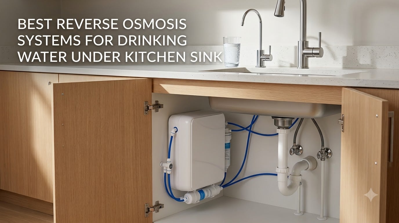 best reverse osmosis systems for drinking water under kitchen sink