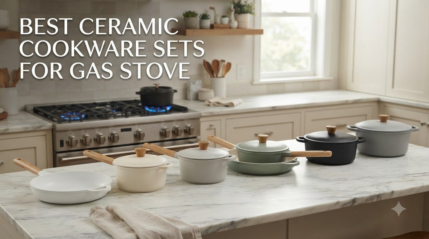 best ceramic cookware sets for gas stove