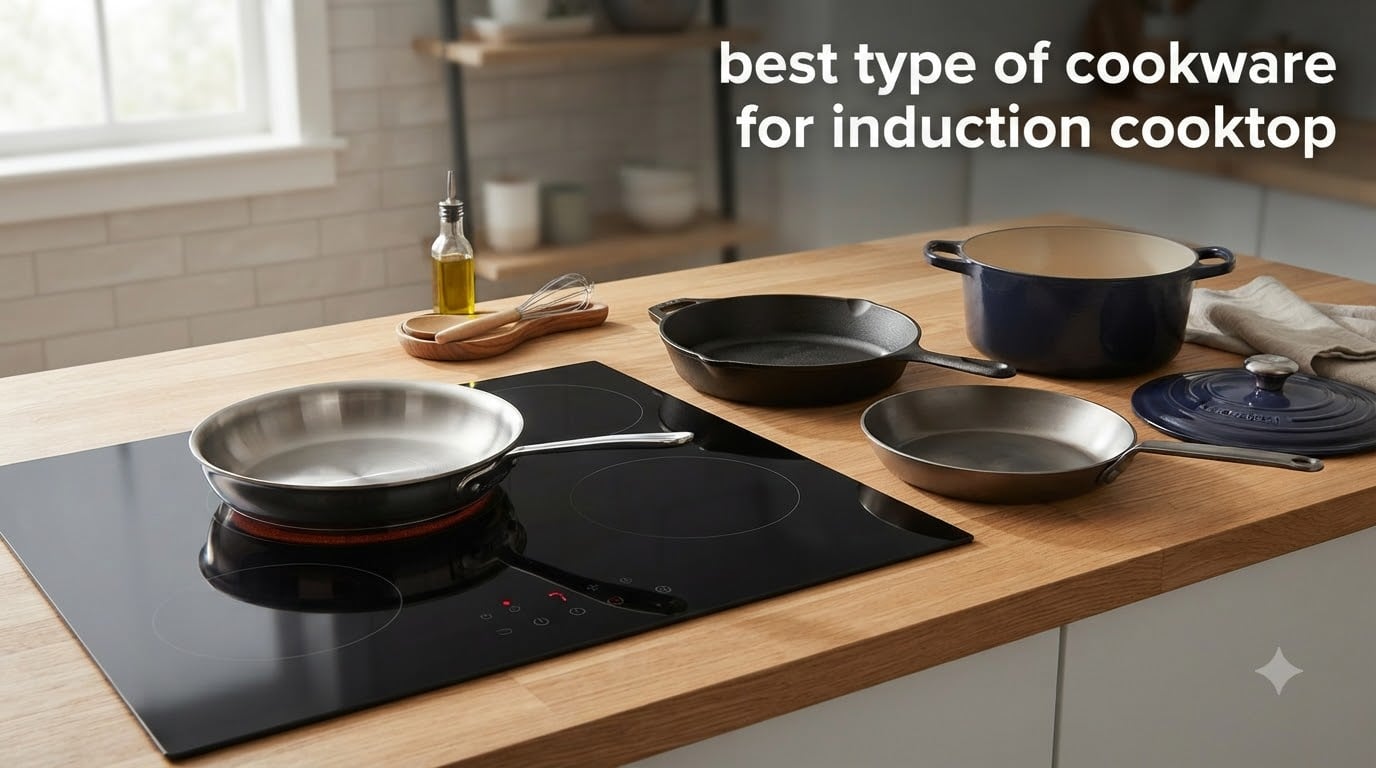 best type of cookware for induction cooktop
