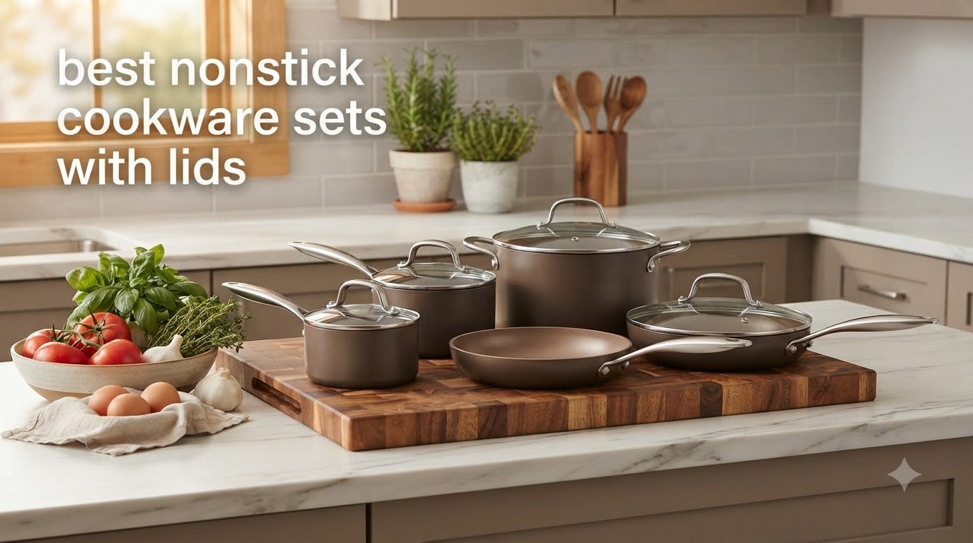 best nonstick cookware sets with lids