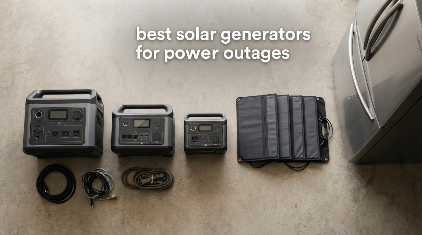 best solar generators for power outages