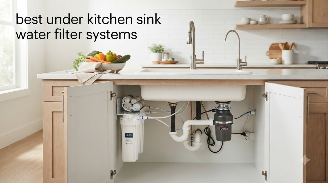best under kitchen sink water filter systems