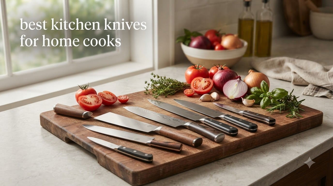 best kitchen knives for home cooks