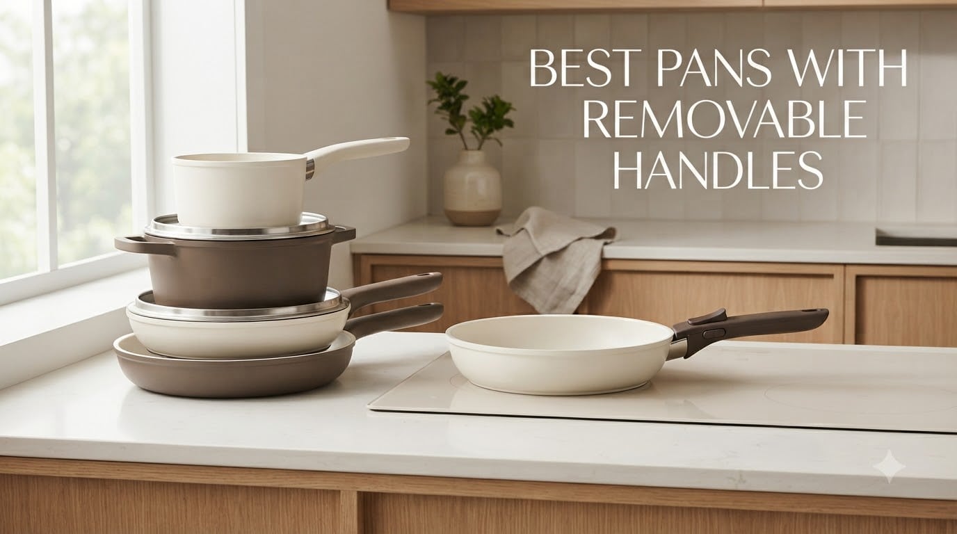 best pans with removable handles