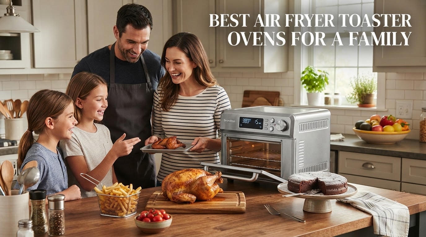 best air fryer toaster ovens for a family