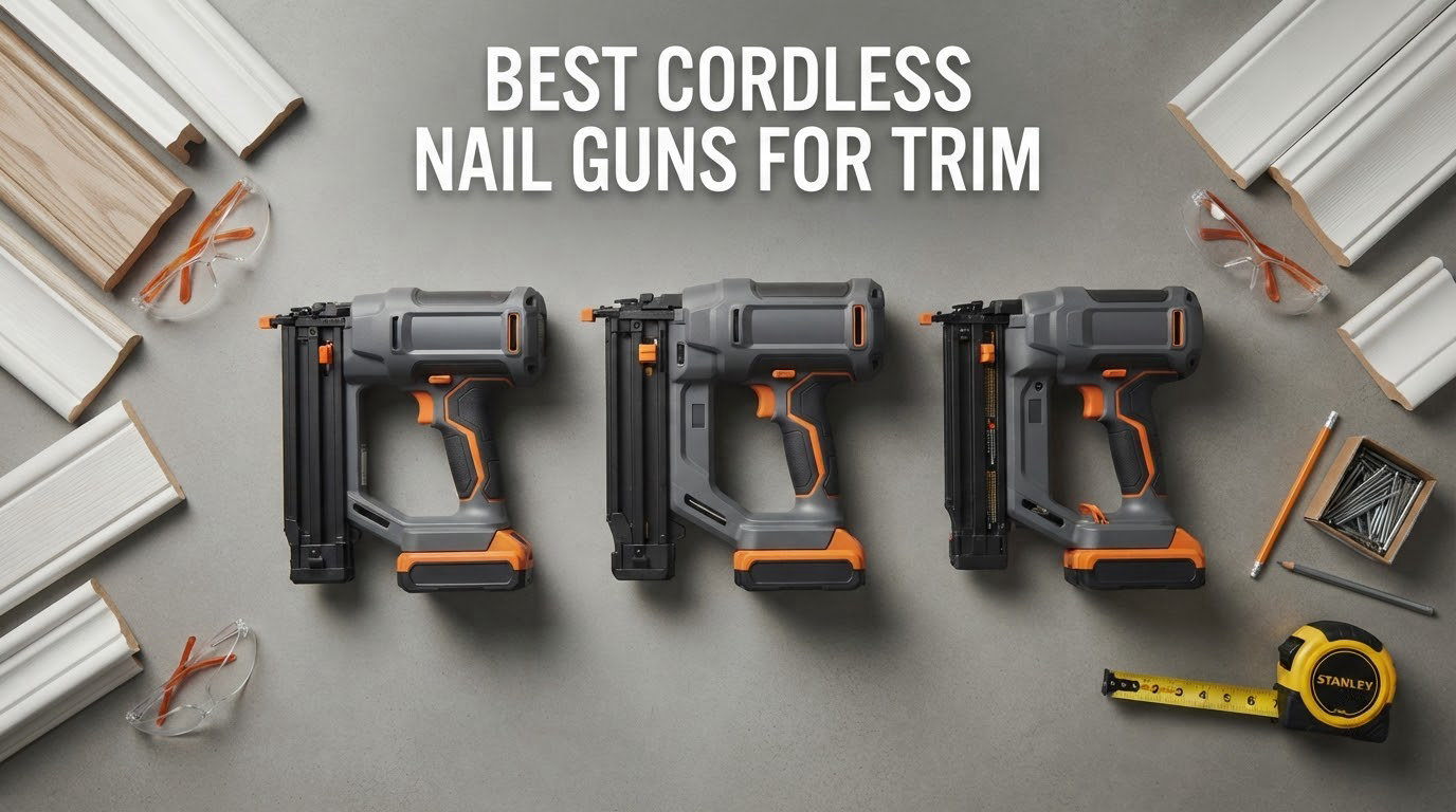 best cordless nail guns for trim