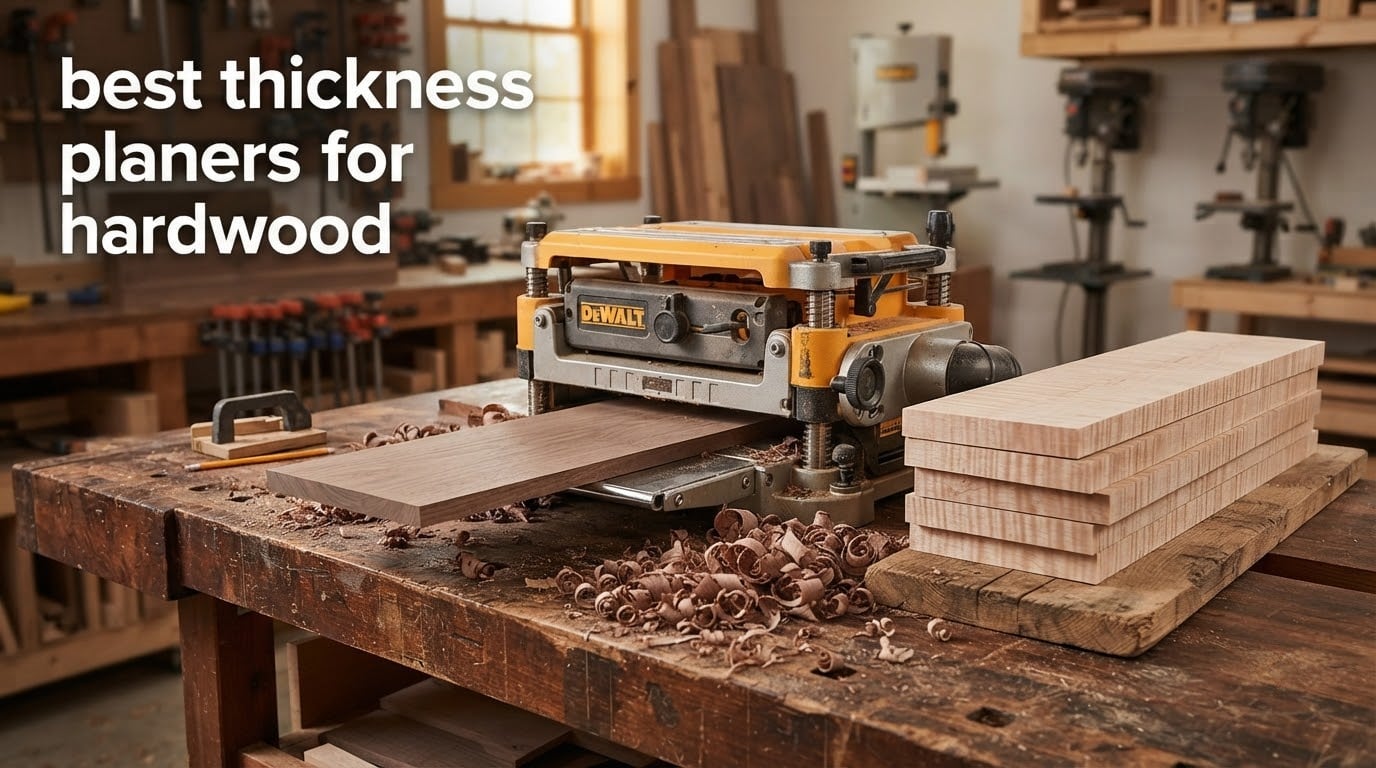 best thickness planers for hardwood