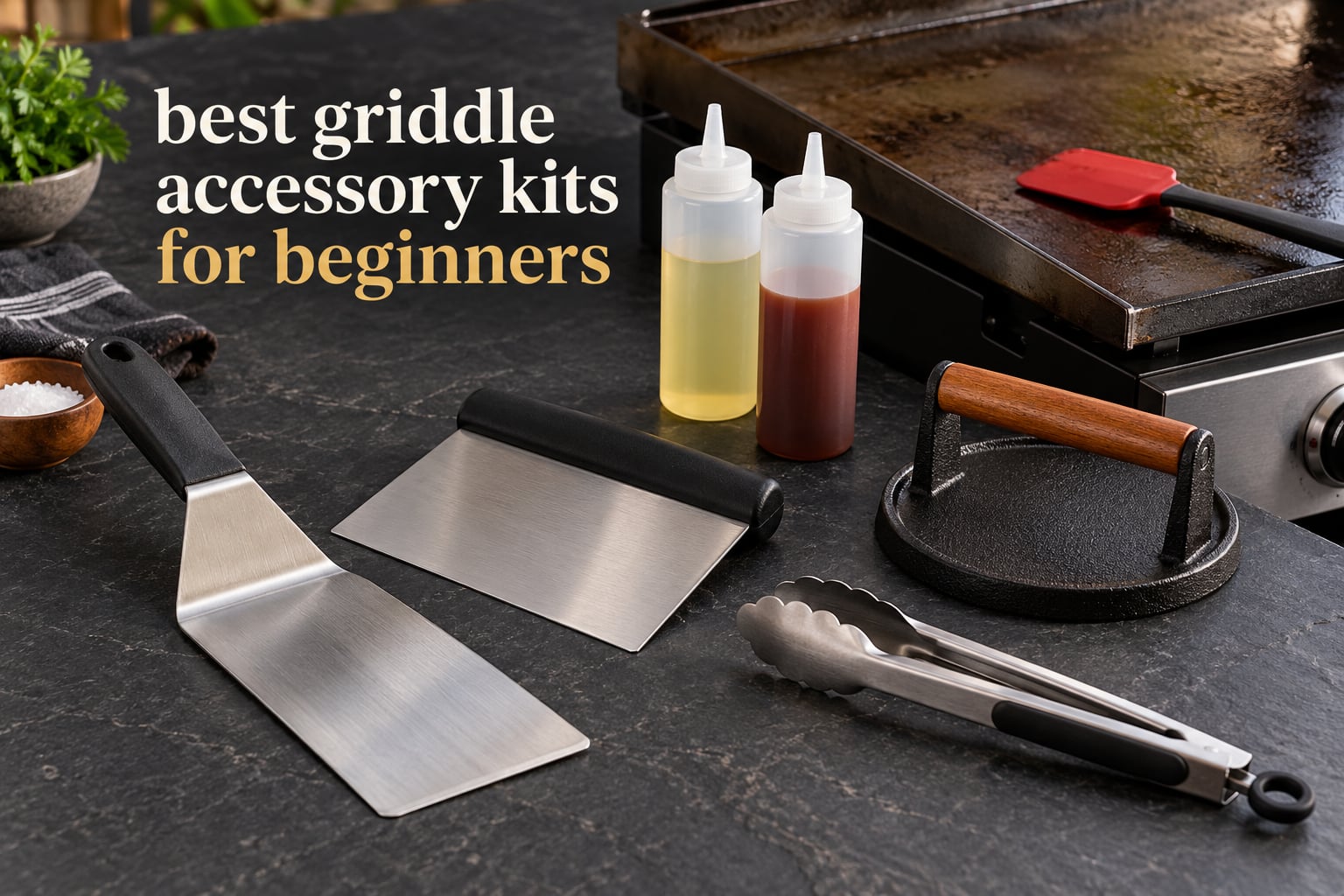 best griddle accessory kits for beginners