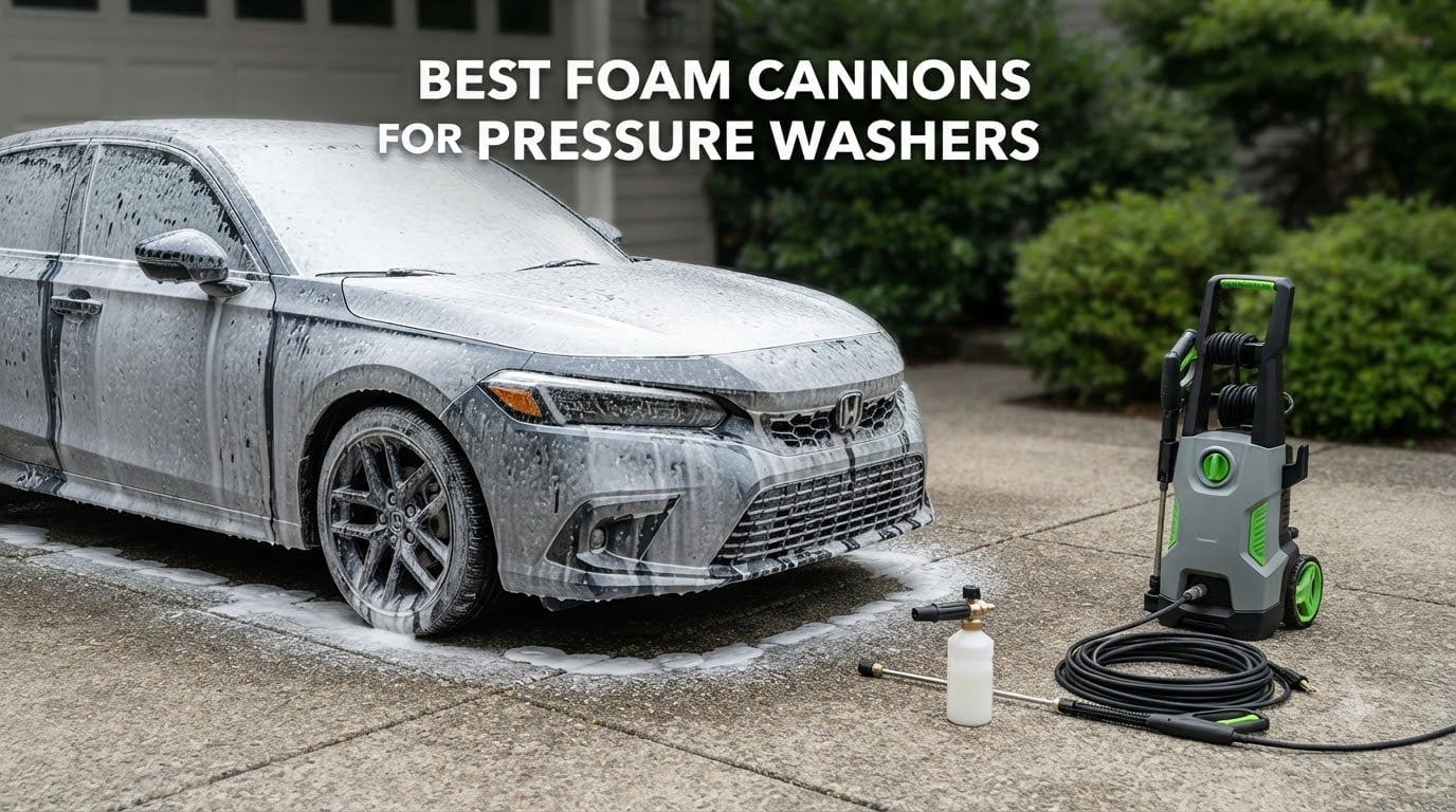 best foam cannons for pressure washers