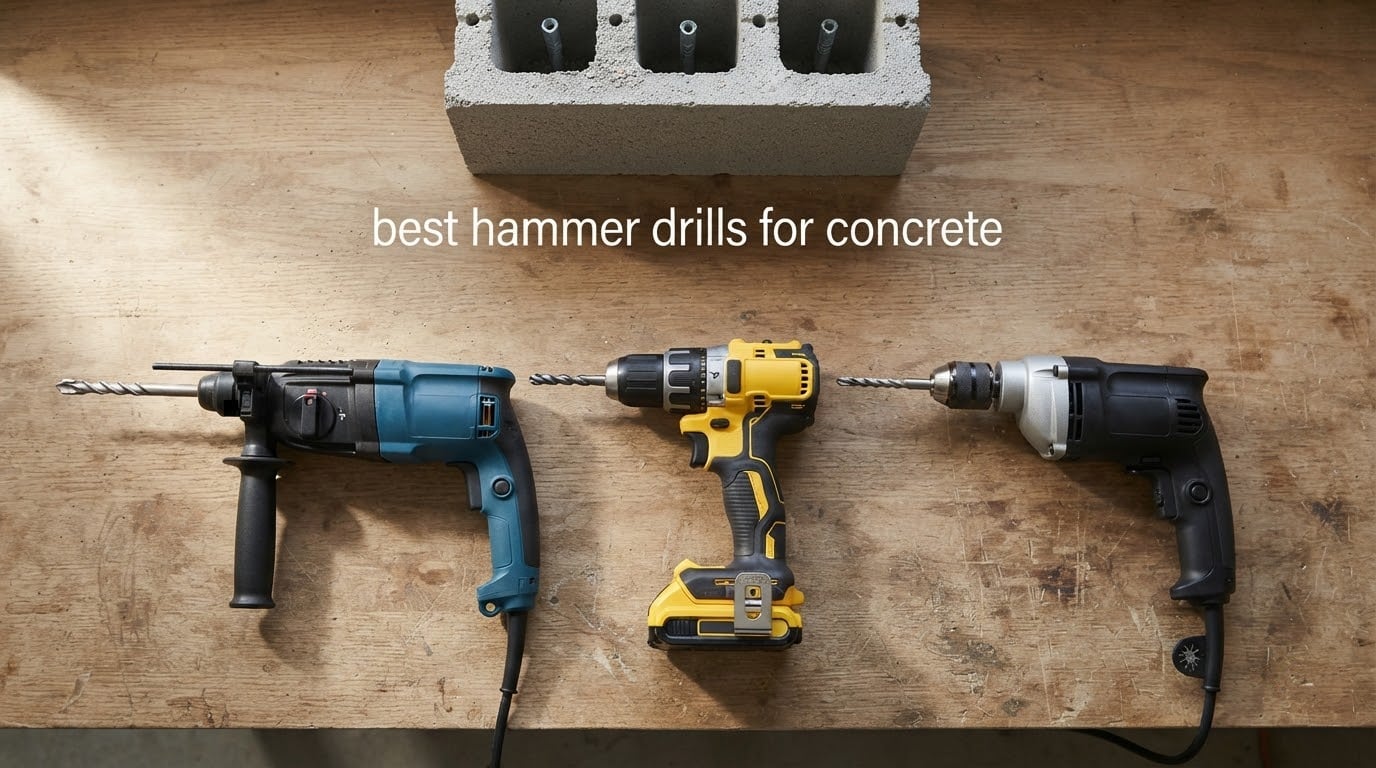 best hammer drills for concrete