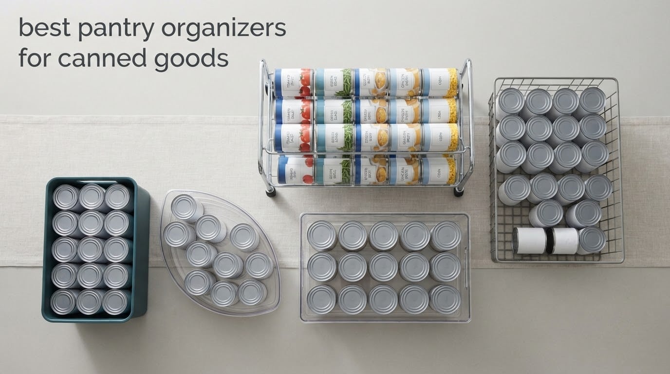 best pantry organizers for canned goods