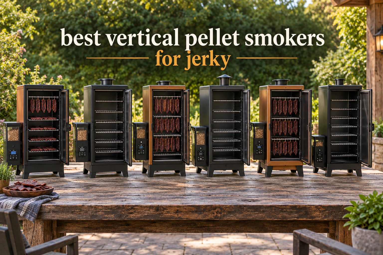 best vertical pellet smokers for jerky