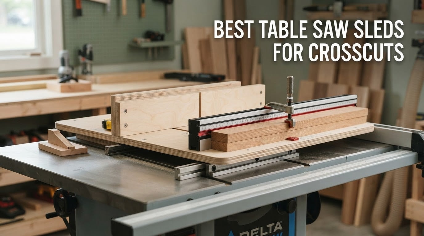 best table saw sleds for crosscuts