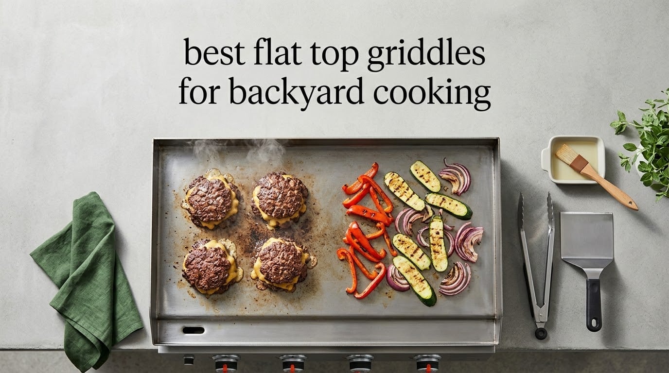 best flat top griddles for backyard cooking