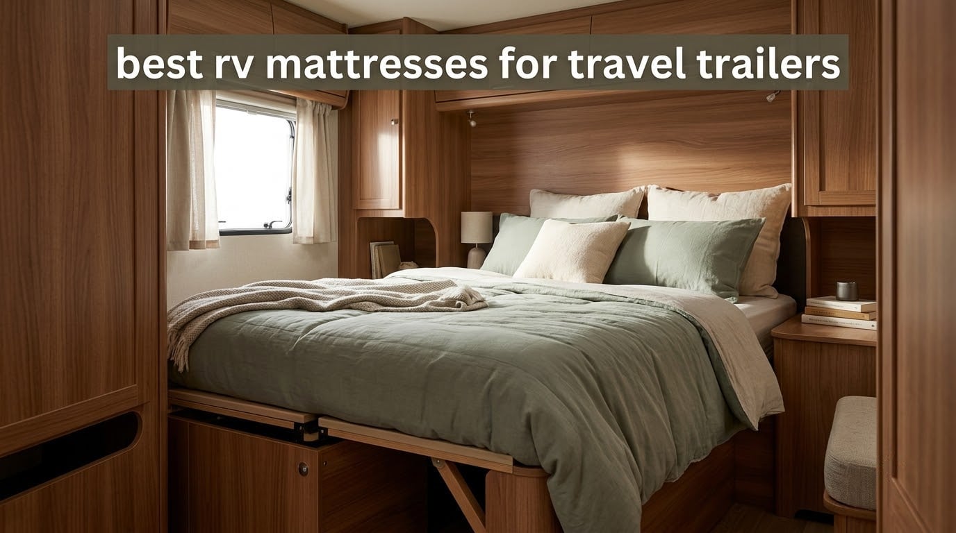 best rv mattresses for travel trailers