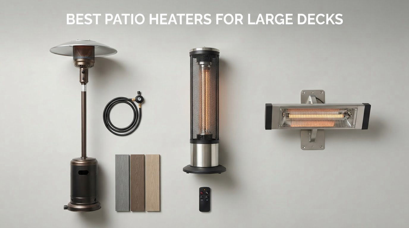 best patio heaters for large decks