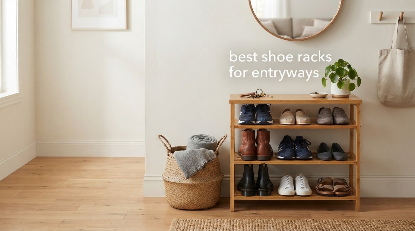 best shoe racks for entryways