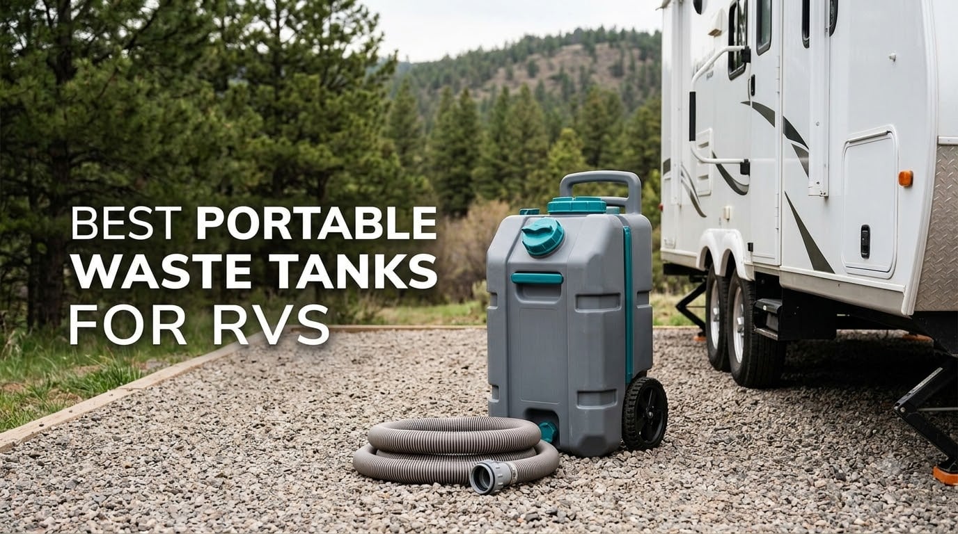 best portable waste tanks for rvs