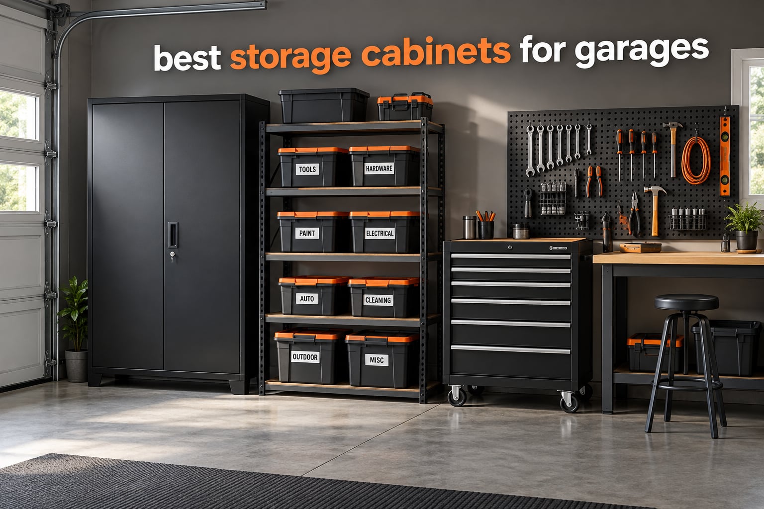 best storage cabinets for garages
