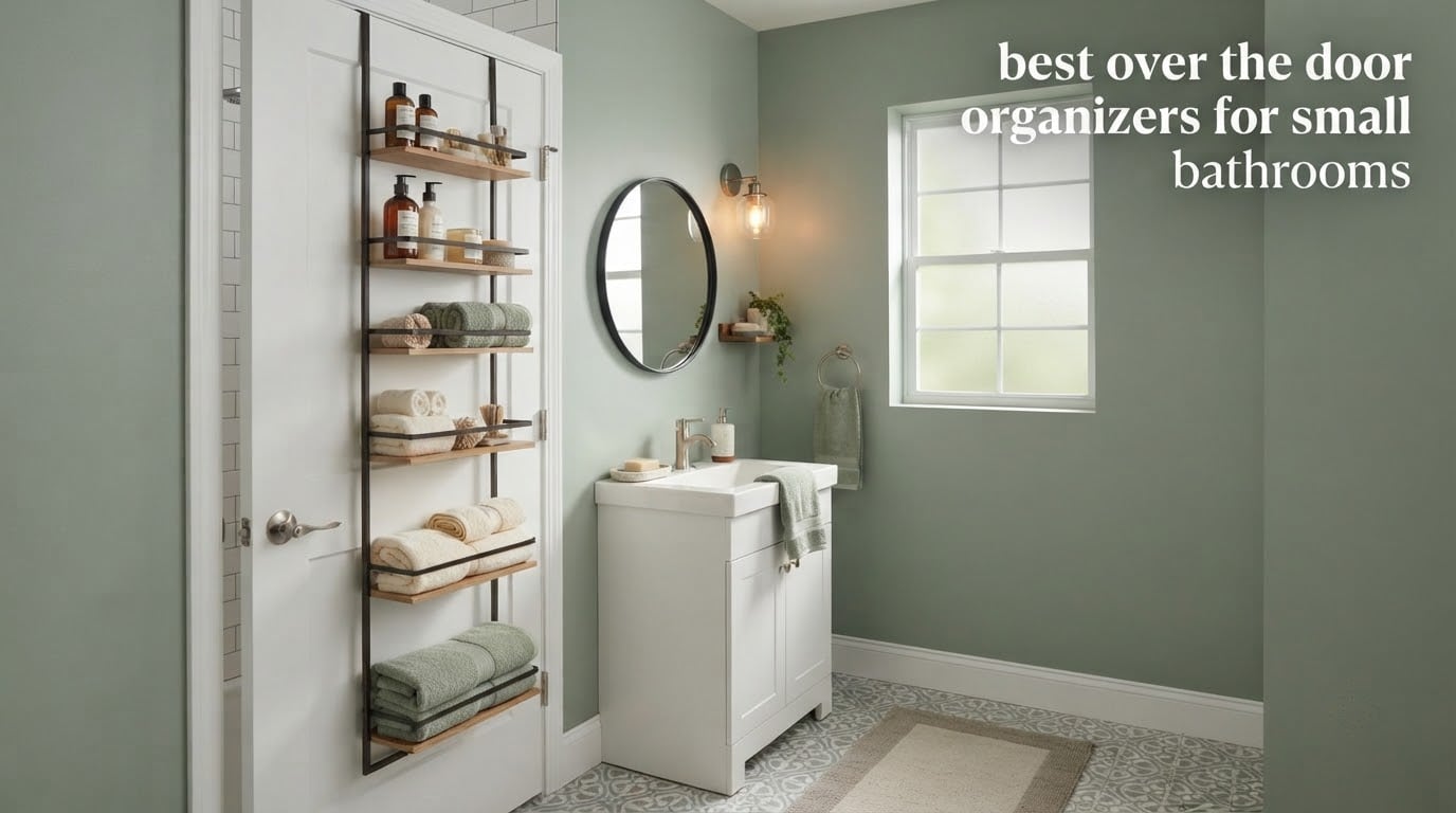 best over the door organizers for small bathrooms
