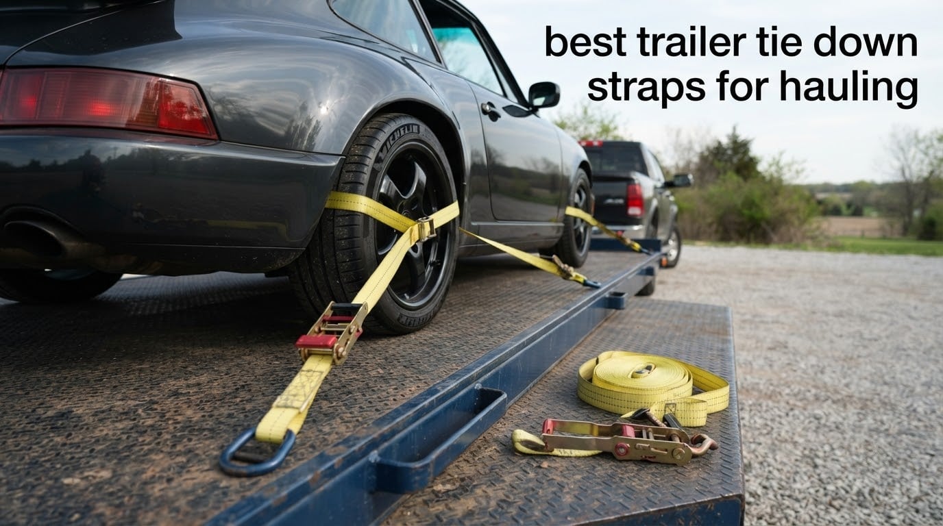 best trailer tie down straps for hauling