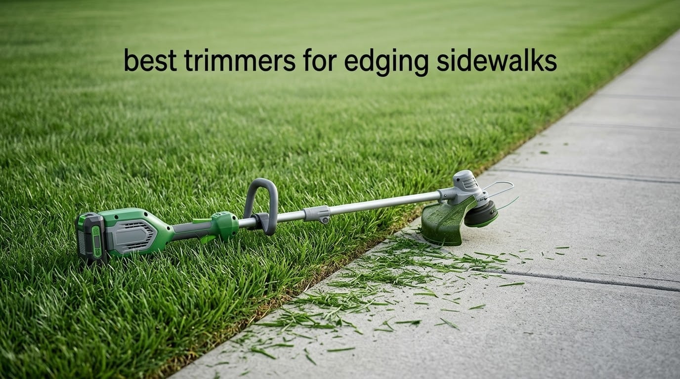best trimmers for edging sidewalks